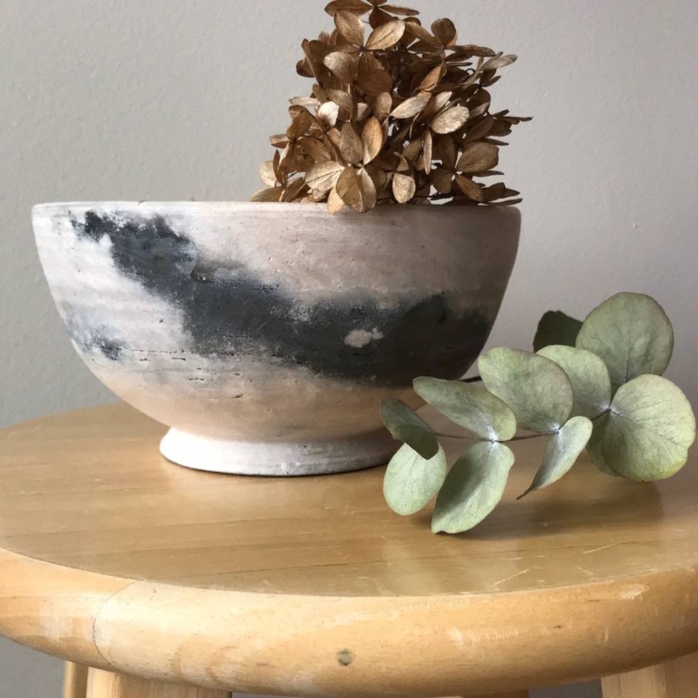 Mid Century Modern = Ceramic Bowl